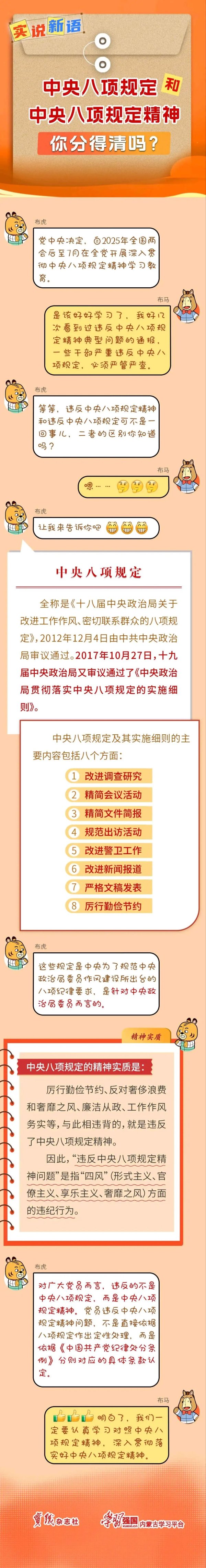 天盈配资 【划重点】中央八项规定和中央八项规定精神有什么区别？